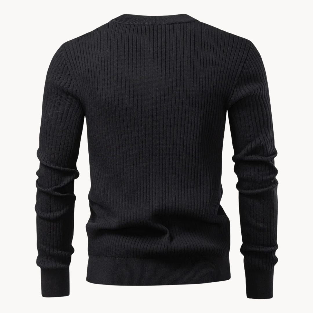 Zalecta | Geribde Henley Shirt