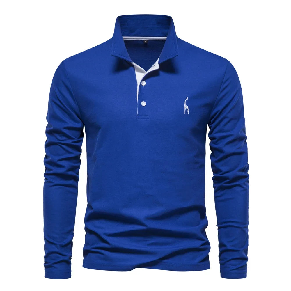 Zalecta | Luxe Polo Longsleeve