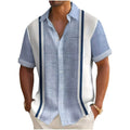 Stijn | Striped resort shirt